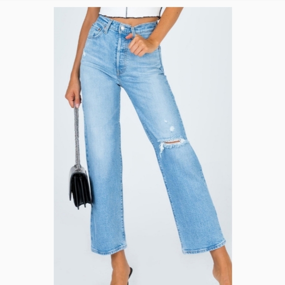 Levi's Denim - New LEVI'S Ribcage Straight Ankle